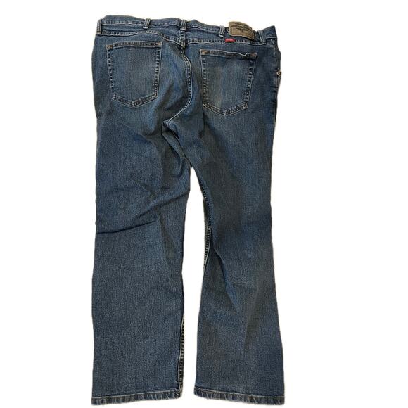 Wrangler Straight Leg Jeans Mens 38x30 - Picture 2 of 4